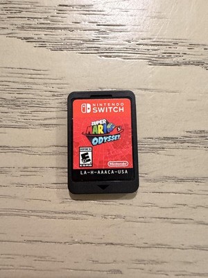 Super Mario Odyssey Nintendo Switch Game Cartridge - E Rating Platformer