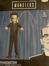 New Boys Frankenstein Official Universal Monster Costume Infant 12-18 months