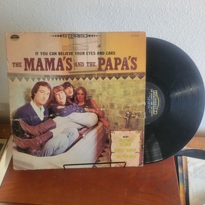 THE MAMAS AND THE PAPAS IF YOU CAN BELIEVE YOUR EYES AND EARS DS50006 DUNHILL LP