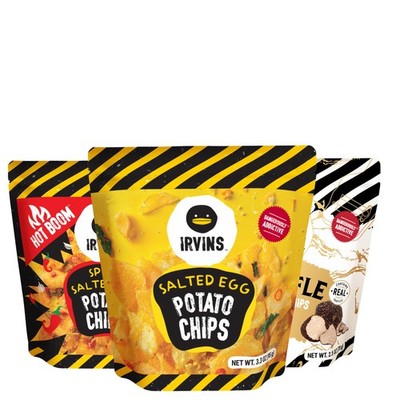 IRVINS Potato Chips Crisps Variety Pack   Salted Egg, Spicy Salted Egg, Truff...