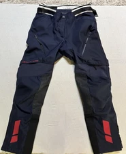 BMW Motorrad GS Rallye GTX Blue Red Padded Motorcycle Riding Armored Pants 42