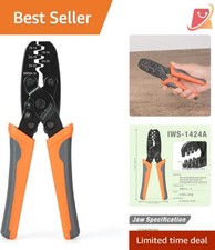 Open Barrel Terminal Crimp Tool Wire Crimper for Automotive and Electronics