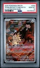 2025 POKEMON DRI EN-DESTINED RIVALS #203 TEAM ROCKET'S MEOWTH PSA 10