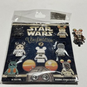 Disney Star Wars Vinylmation #2 pin set;  (7 pins);  see description