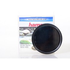 Hama 67mm Vario-Graufilter ND 2-400x - Gray Filter ND2 400 E-67 / ES67 / M67