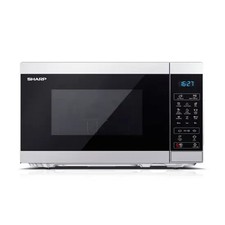 Image of Sharp YC-MG02 20 L 800W Digital Touch Control Microwave - Silver