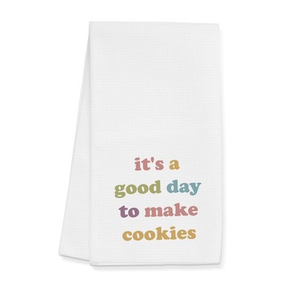 Baking Kitchen Cookie Lover Dish Towels Bakery House Decor 16x24 Inches