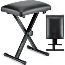 keyboardbank 3-Fach höhenverstellbar klavierbank klappbarer Klavierhocker X-f...