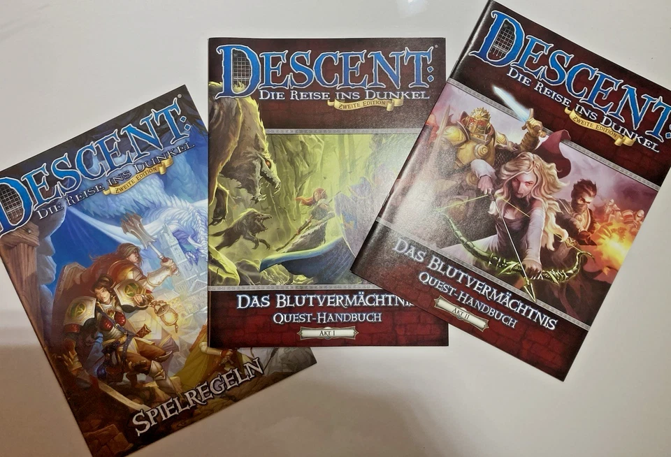 Descent: Die Reise ins Dunkel (Fantasy-Brettspiel; 2nd Edition) - unbespielt - Bild 3 von 3