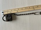 Vintage Yale  Padlock with Chain and Key, Works Great! — photo 3