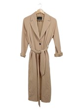 Trench donna Y.A.S beige taglia S classico cintura manica lunga