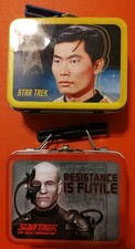 Star Trek Mini Teeny Tins Lunchbox Jean- Luc Picard / Bonus 