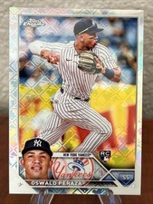 2023 Topps Chrome Logofractor Edition - Oswald Peraza #132 (RC)