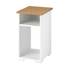 IKEA SKRUVBY Side Table Bedside End Table Small Storage Nightstand Table 40x32cm