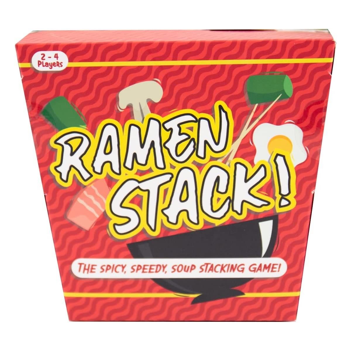 Gift Republic Ramen Bowl Stacking Food Game Novelty Fun Family Kids Gift Idea