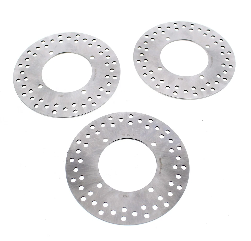 2009 Arctic Cat 700 Mud Pro MudPro Front and Rear Brake Rotors and Brake Pads - Image 4 of 4