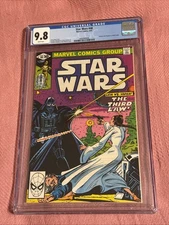 Star Wars #48, CGC 9.8 WP, Princess Leia Organa vs. Darth Vader, Marvel 1981!