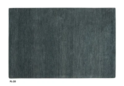 Gabbeh Teppich 100% Wolle Grau Uni Farbe 120x180 cm Handgemacht PL20 - Bild 1 von 4