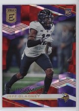 2020 Panini Donruss Elite Rookies Red 25/399 Jeff Gladney #185 0n64