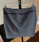 $138 Vineyard Vines Polka Dot Navy & White Pencil Skirt Size 0 Worn Once EUC! — photo 2