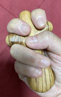 Large Bethlehem Olive Wood Clinging Healing Comfort Cross 4.25"  — photo 3