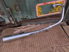 Suzuki GSX400 GS40X OEM Exhaust Downpipe & Silencer Right Side
