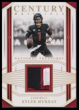 2023 National Treasures #CEN-KMY Kyler Murray Century Materials Holo Gold #/10