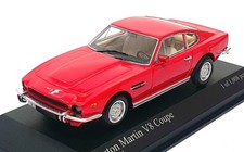 Minichamps 1/43 Scale 400 137721 - 1987 Aston Martin V8 Coupe - Red