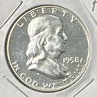 1958 Franklin Half Dollar -- PROOF