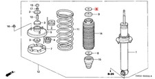 HONDA ACURA GENUINE OEM NSX Front Suspension-Mounting Plate Rear Shock Absorber