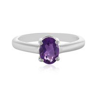 Cavill Ring Silber 925 Sterling Amethyst 0,70Ct Oval Damen Schmuck- Echtschmuck