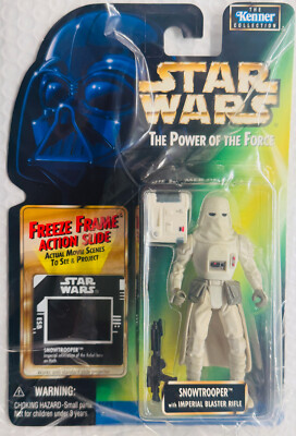 3,75'' Snowtrooper (Kenner)(GC)(FF)(Collection 3) (Case New +Sealed Baggie)(1997)