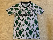 RARE Boy  s Nike Team Nigeria African Naija Soccer Jersey Youth Medium 