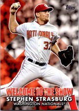 2022 Topps Welcome to the Show Stephen Strasburg Washington Nationals #WTTS-23