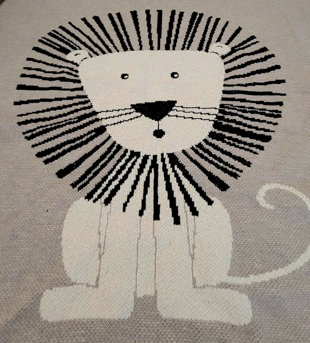 SAFAVIEH Dandy Lion Baby Throw Blanket 32