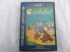 Thumbnail of ebay&reg; auction 176962138101 | Yogi Bear Cartoon Capers - SEGA Mega Drive 1994 - Gut - Ohne Anleitung - PAL