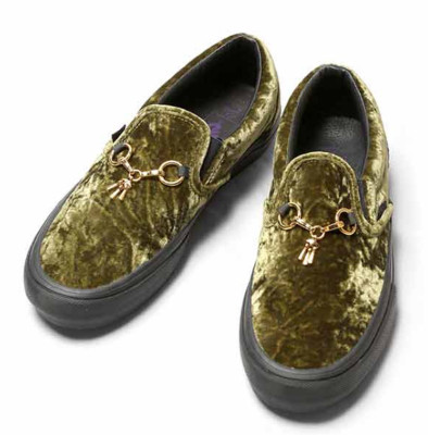 needles vans slip on