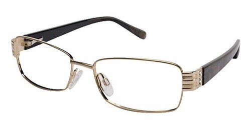 Tura R213 Womens Plastic Eyeglass Frame BRN Brown Black 50-15 Tura R213 Womens Plastic Eyeglass Frame BRN Brown Black 50  main image 3
