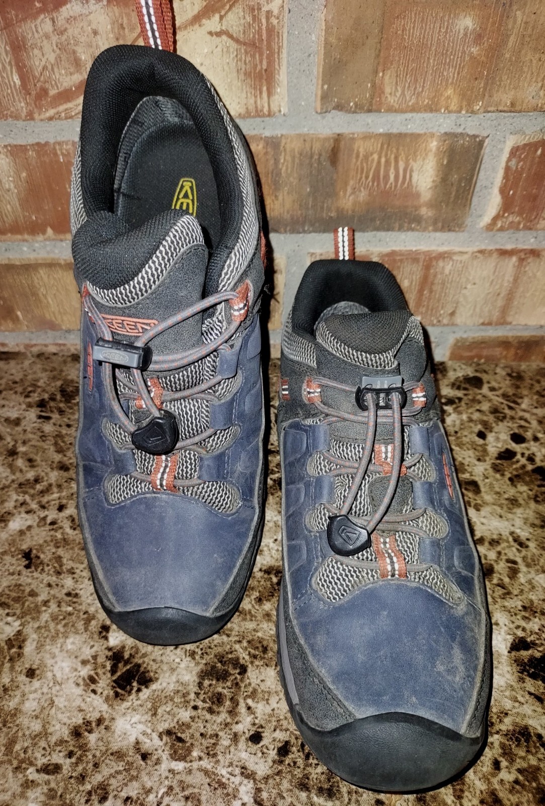 Sneakers Keen Targhee II da donna taglia 4 blu e grigio impermeabili scarpe da trekking 1019829