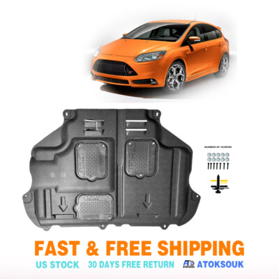 For 2013-2018 Ford Focus ST Under Engine Lower Cover Splash Shield Mud Guard