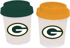 Green Bay Packers Plastic Salt & Pepper Shaker Set