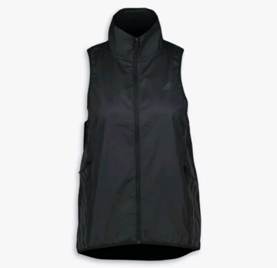 adidas Run Vest Womens Running Gilet Lightweight Wind Resistant