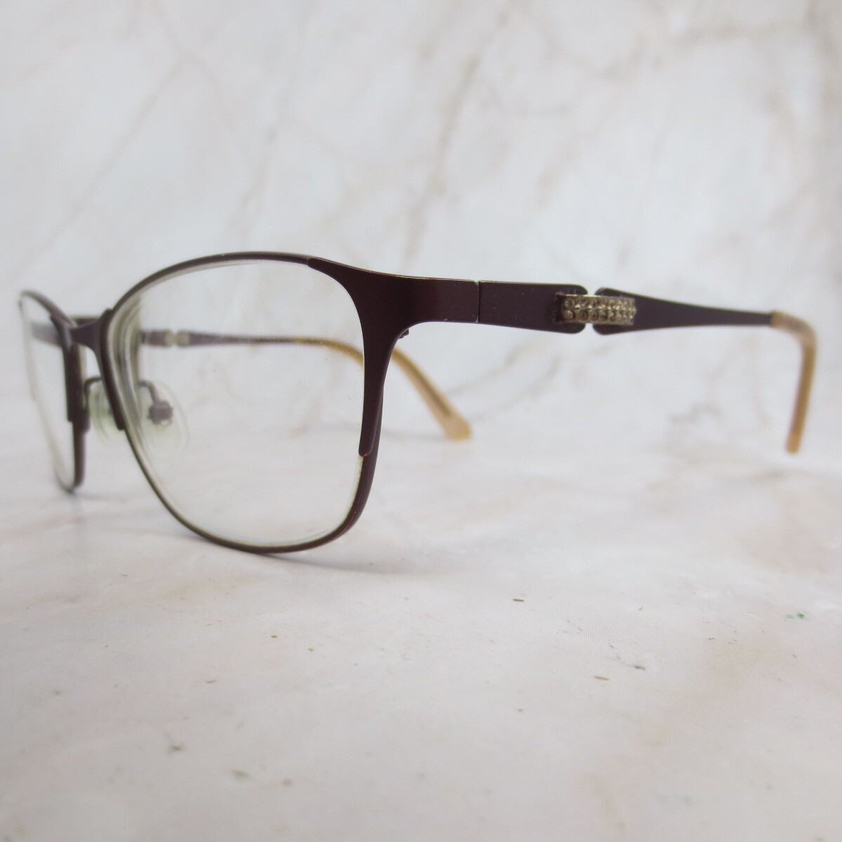 Cote D'Azur Eyeglasses Frame Boutique-218 Women Burgundy/Blush