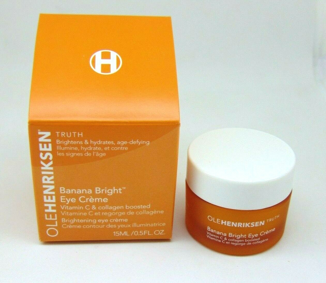 OLE HENRIKSEN TRUTH Banana Bright Eye Creme 0.5oz/15ml NIB eBay