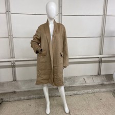 Splendid X Cella Jane Open Front Icon Coat Women's Size S Brown