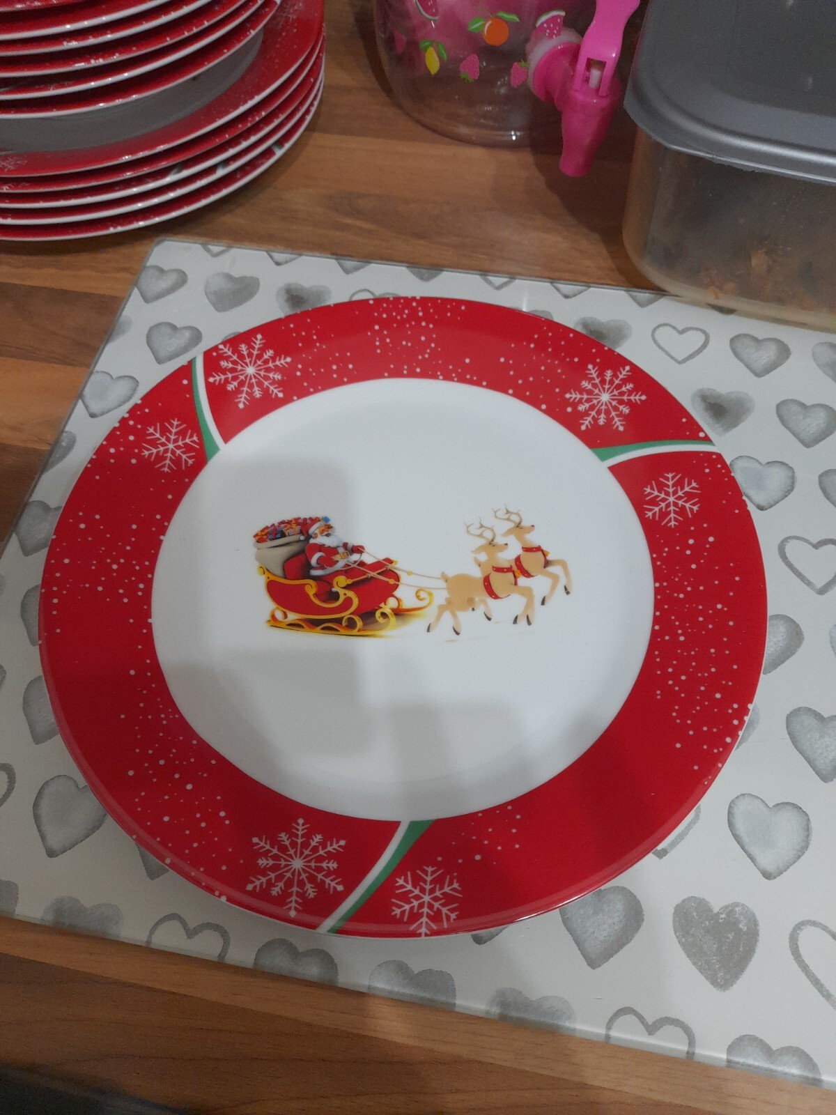 christmas dinner set for 6 eBay