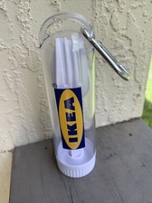 IKEA Cutlery 3-Piece Clip It Portable Cutlery Knife Fork Spoon Camping Hike Set