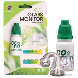 Up Aqua Co2 Glass Monitor Test Kit Perfect For Planted Aquariums Shrimplovers Ebay