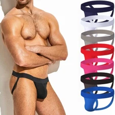 Mens Cotton Underwear Jock Strap Athletic Supporter Sports Jockstraps Underpants