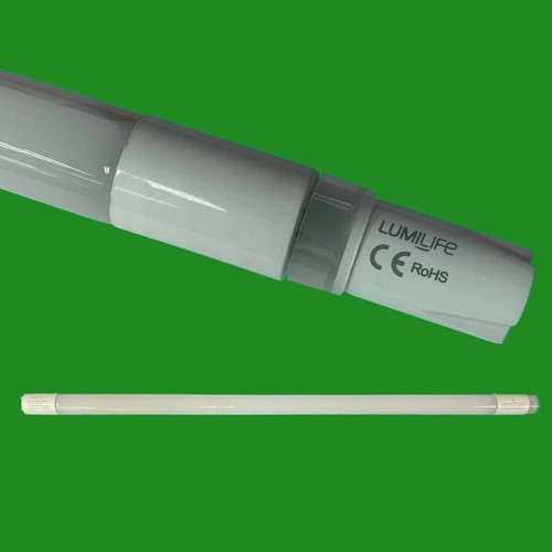 2x 8W (=18W) T8 G13 6500K Daylight 600mm (2ft) LED Tube Strip Light & Starter - Picture 2 of 4